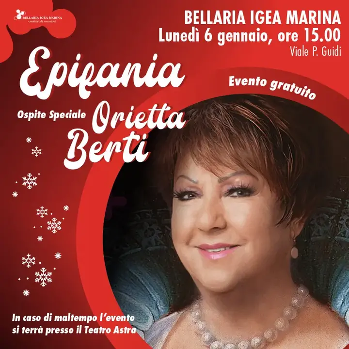 Epifania con Orietta Berti Live Show