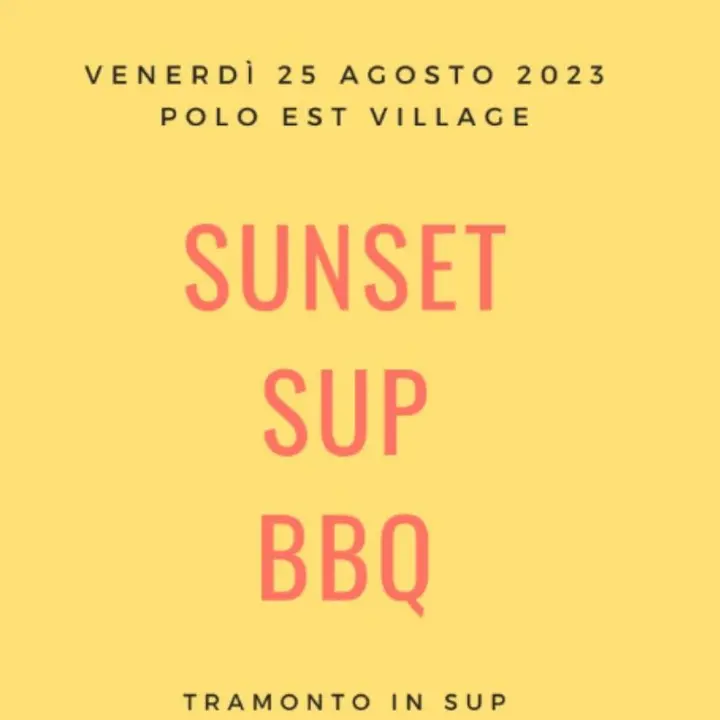 SUNSET SUP BBQ