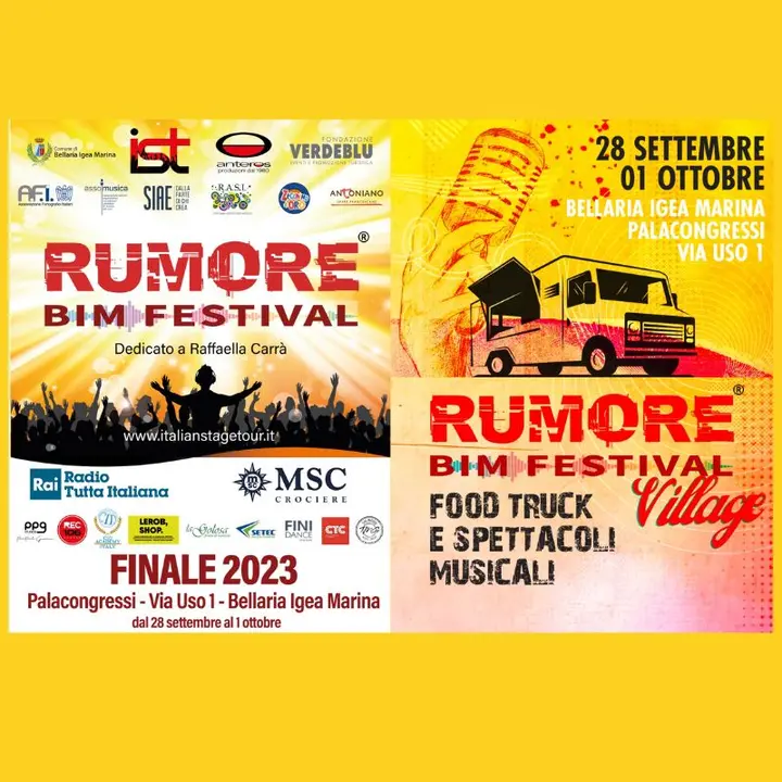 In arrivo a Bellaria Igea Marina la Finalissima di Rumore Bim Festival 2023