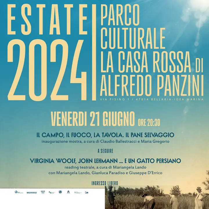 ESTATE 2024 | PARCO CULTURALE - LA CASA ROSSA DI ALFREDO PANZINI