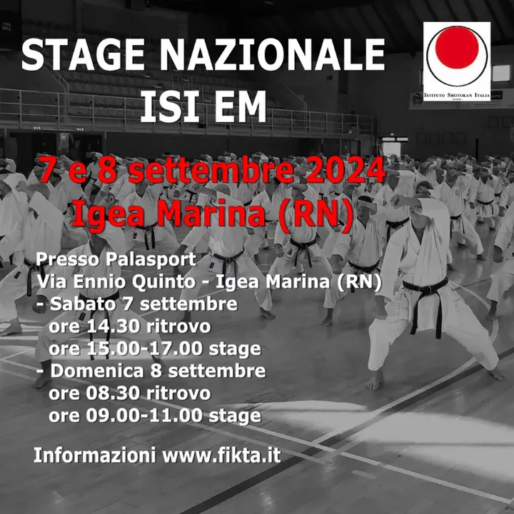 FIKTA| STAGE NAZIONALE ISI ENTE MORALE