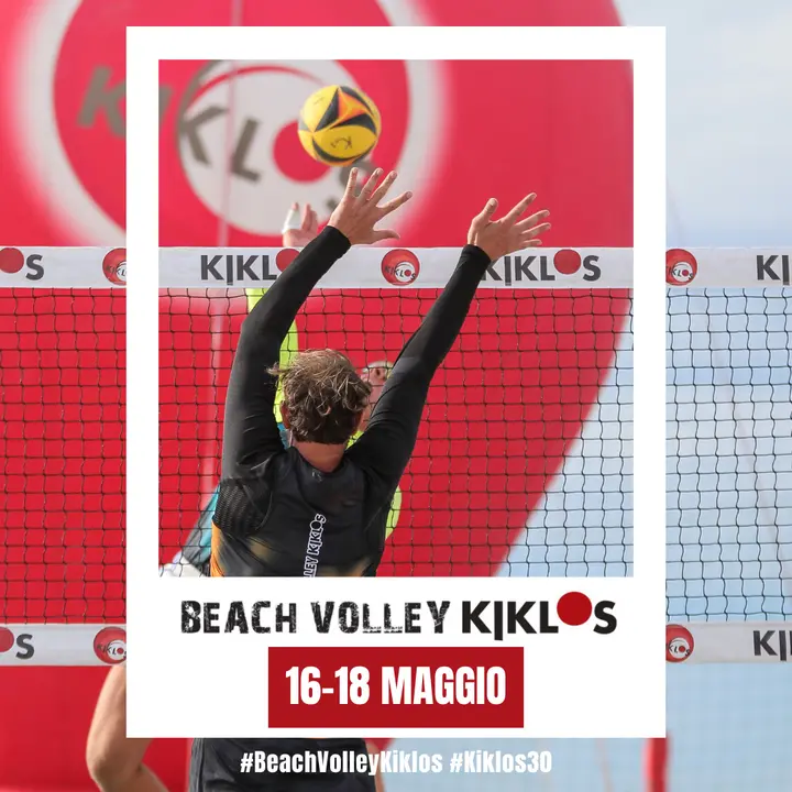 30° BEACH VOLLEY KIKLOS MAGGIO