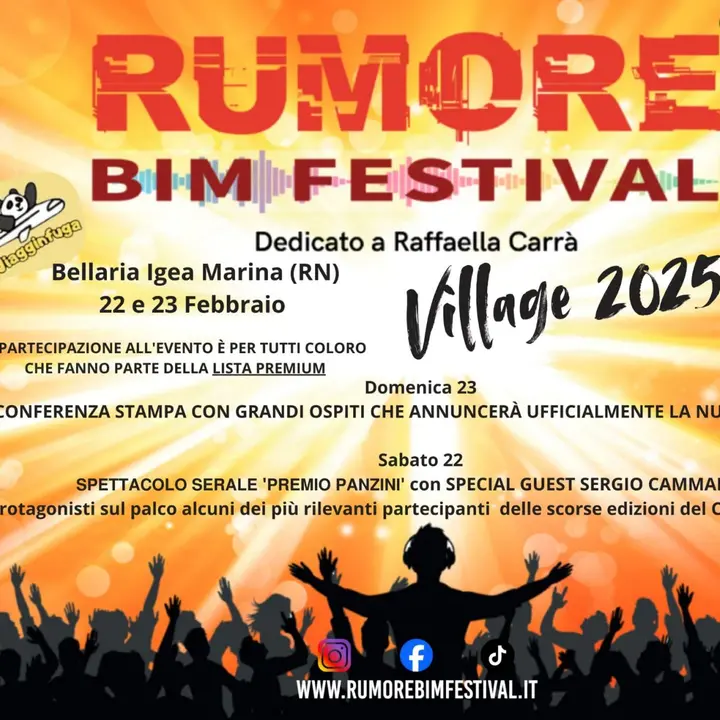 RUMORE BIM FESTIVAL VILLAGE 2025