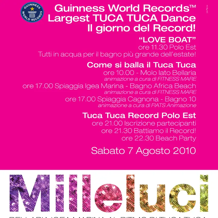 MILLELUCI - TUCA TUCA GUINNESS 07 agosto 2010