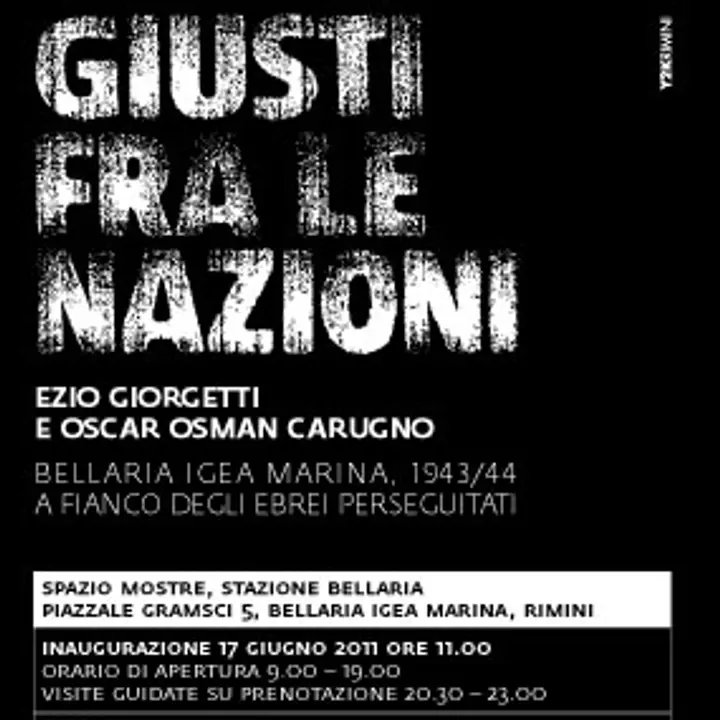 INAUGURAZIONE MOSTRA GIUSTI TRA LE NAZIONI 17 giugno 2011