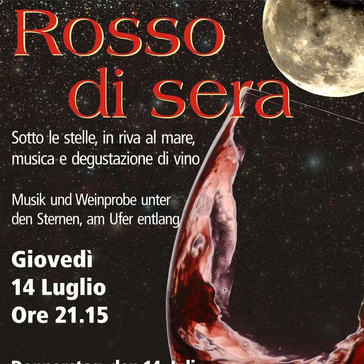 ROSSO DI SERA 14 luglio 2011