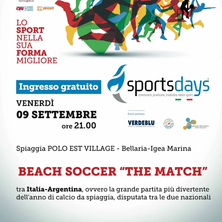 BEACH SOCCER THE MATCH ITALIA-ARGENTINA 09 settembre 11