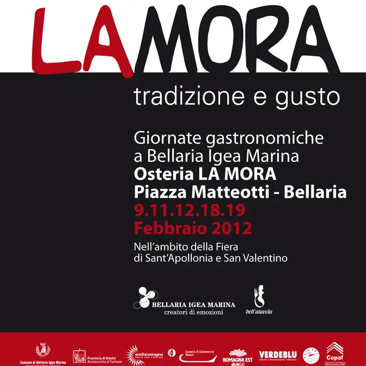 LA MORA tradizione e gusto 14-18-19 febbraio 2012