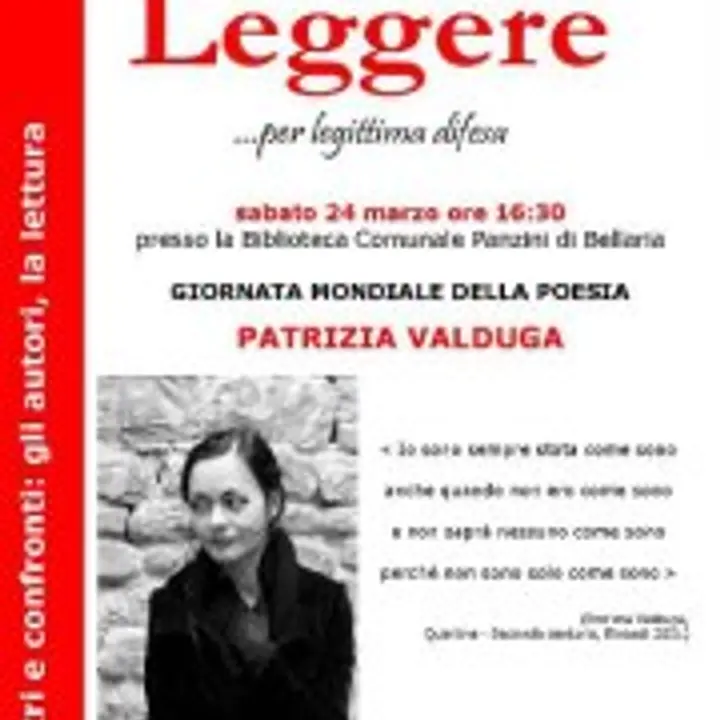 GIORNATA MONDIALE DELLA POESIA CON PATRIZIA VALDUGA 24 marzo 12