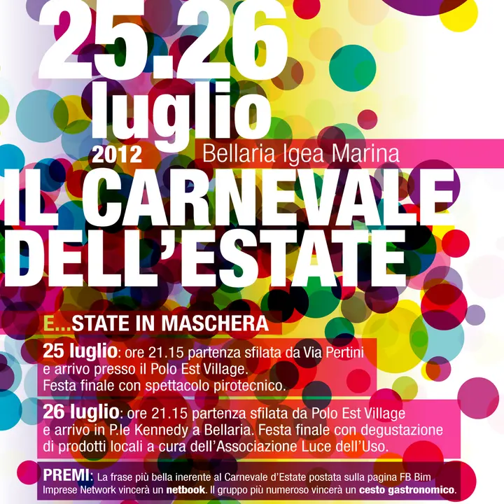 IL CARNEVALE DELL'ESTATE 25-26 luglio 2012