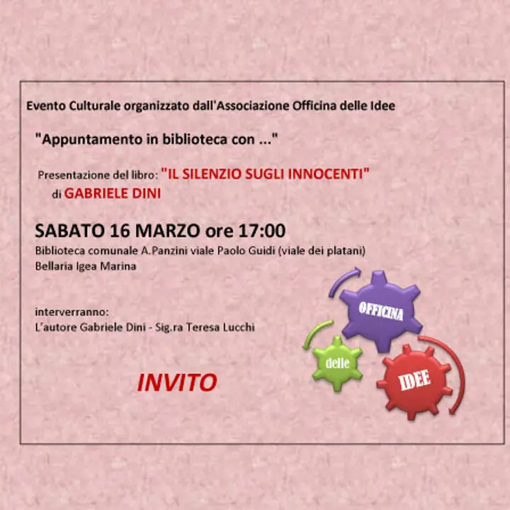 APPUNTAMENTO IN BIBLIOTECA 16 marzo 2013