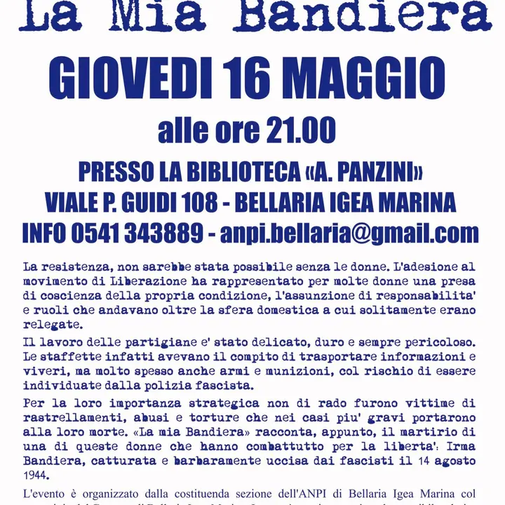 LA MIA BANDIERA 16 maggio 2013