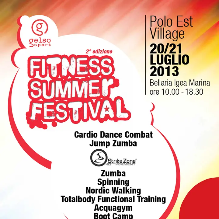 FITNESS SUMMER FESTIVAL 20-21 luglio 2013