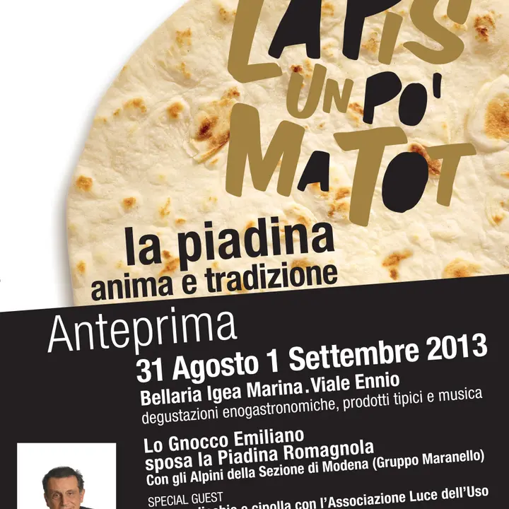 ANTEPRIMA LA PIS UN PO' MA TOT 31 agosto-01 settembre 2013