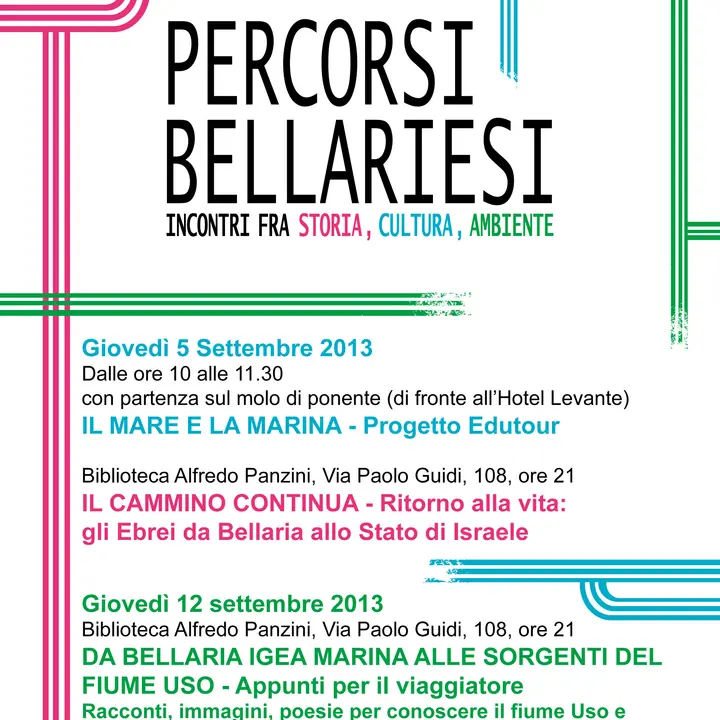 PERCORSI BELLARIESI 12 settembre 2013