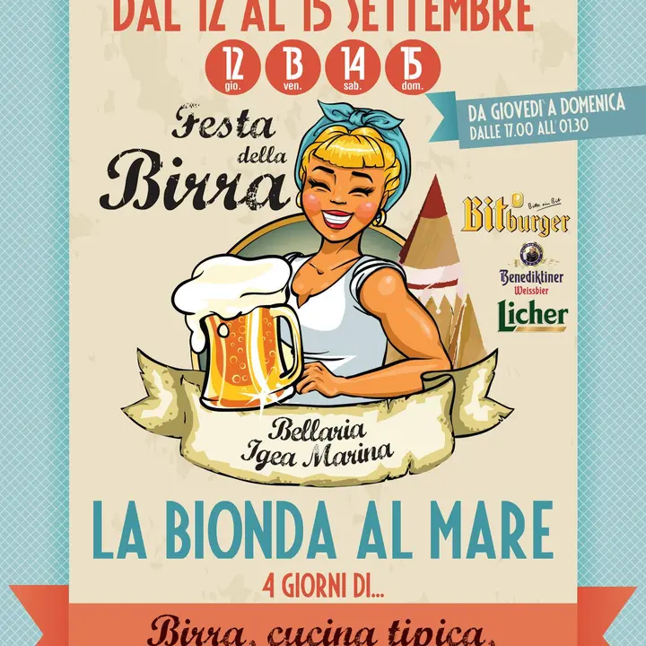 LA BIONDA AL MARE 12-15 settembre 2013