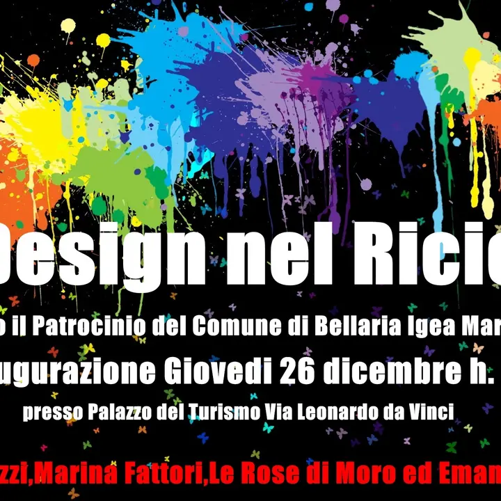 Mostra IL DESIGN NEL RICICLO 26 dicembre 2013-06 gennaio 2014