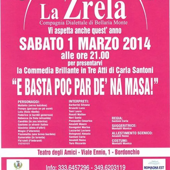 E BASTA POC PAR DE' NA' MASA! 01 marzo 2014