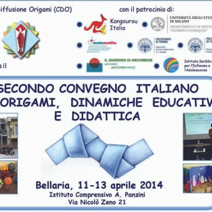 ORIGAMI, DINAMICHE EDUCATIVE E DIDATTICA 11-13 aprile 2014