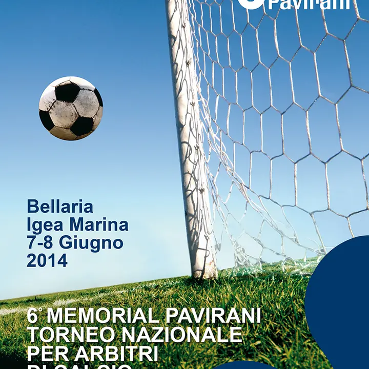 6° MEMORIAL PAVIRANI TORNEO NAZIONALE ARBITRI 07-08 giugno 2014