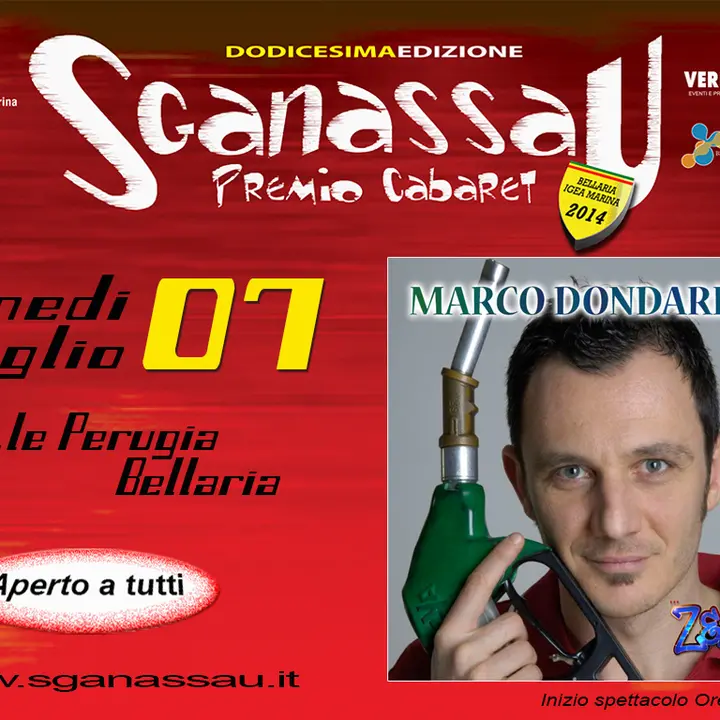 SGANASSAU PREMIO CABARET 07 luglio 2014