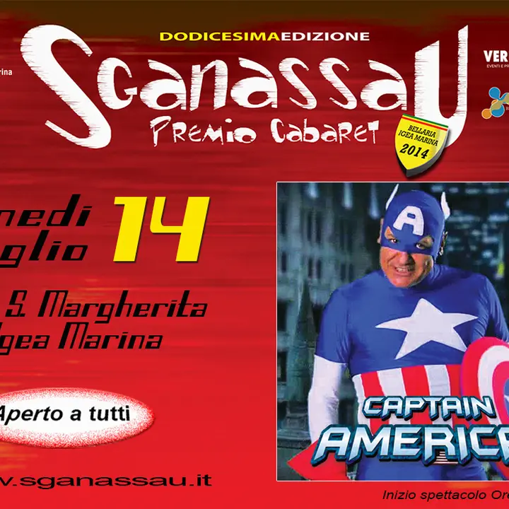 SGANASSAU PREMIO CABARET 14 luglio 2014