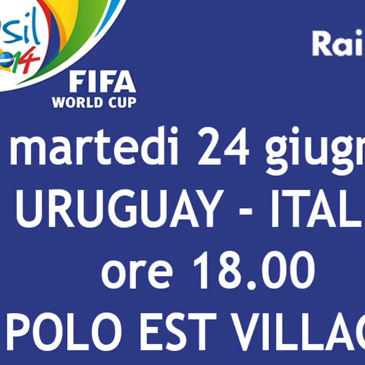 MONDIALI 2014 ITALIA-URUGUAY 24 giugno 2014