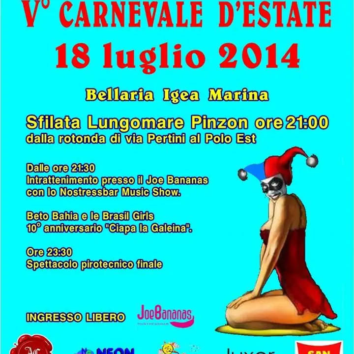 V° CARNEVALE D'ESTATE 18 luglio 2014