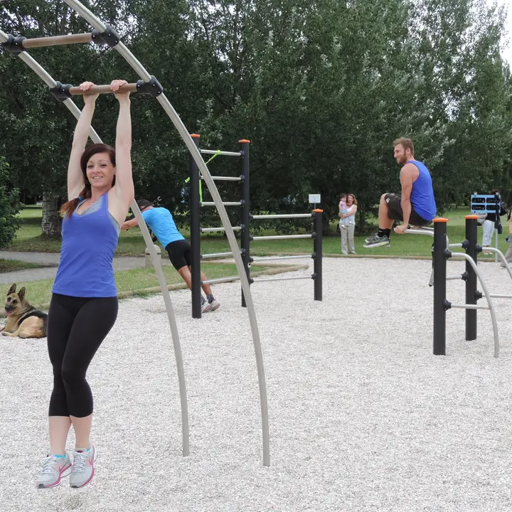 Parco del Gelso: inaugurati la palestra all'aperto e il Giardino delle Rose