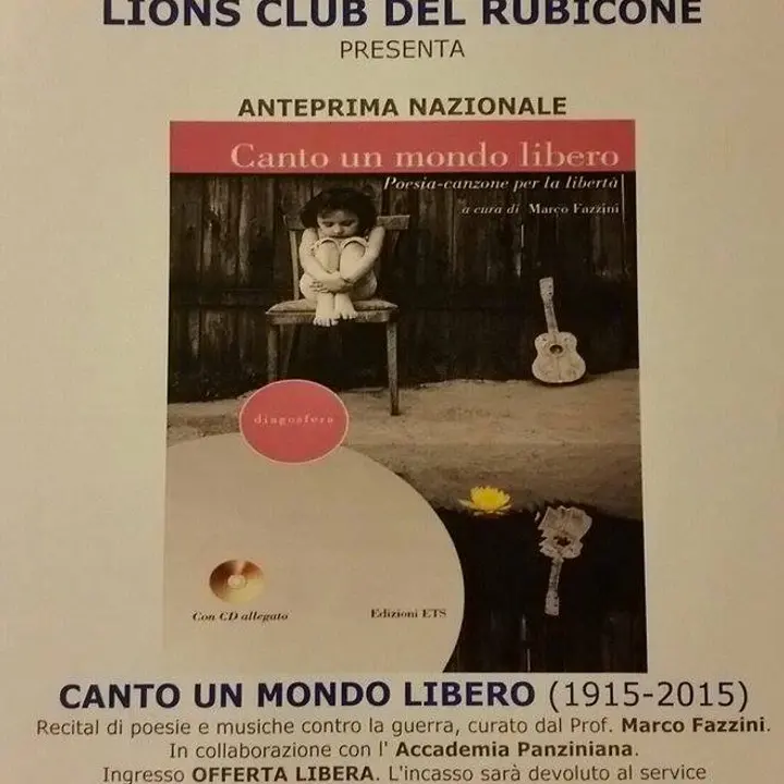 CANTO UN MONDO LIBERO 20 febbraio 2015