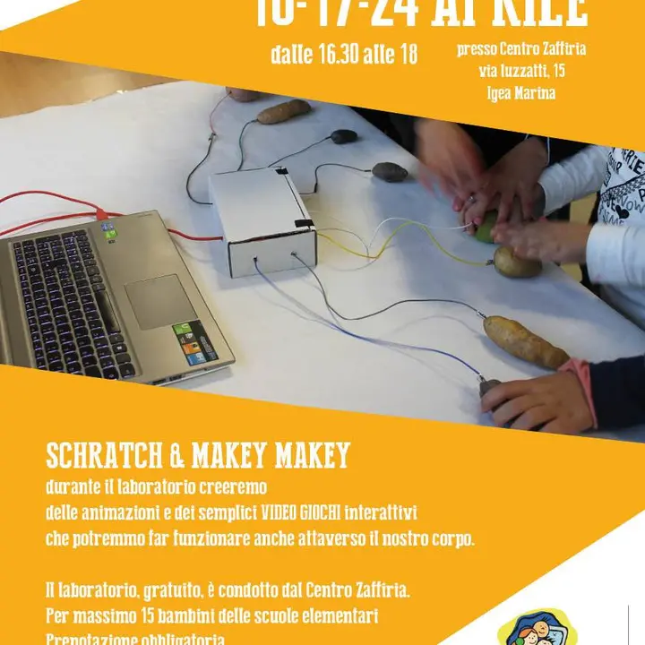 LABORATORIO SCRATCH & MAKEY MAKEY 10 aprile 2015