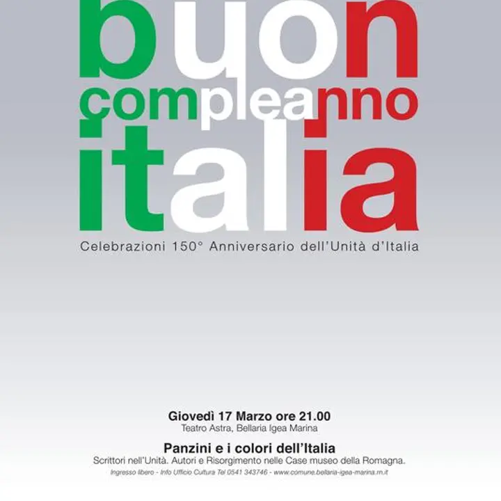 BUON COMPLEANNO ITALIA - 17 marzo 2011