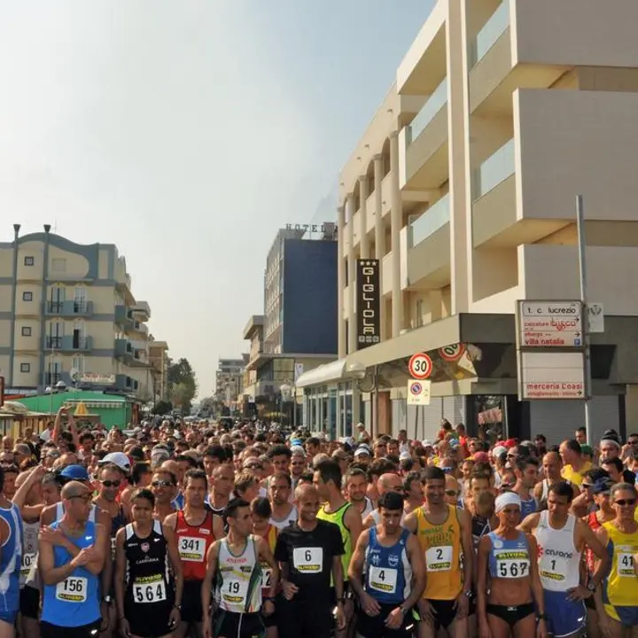 39° edizione della Maratonina dei Laghi 08 Maggio a Bellaria Igea Marina.